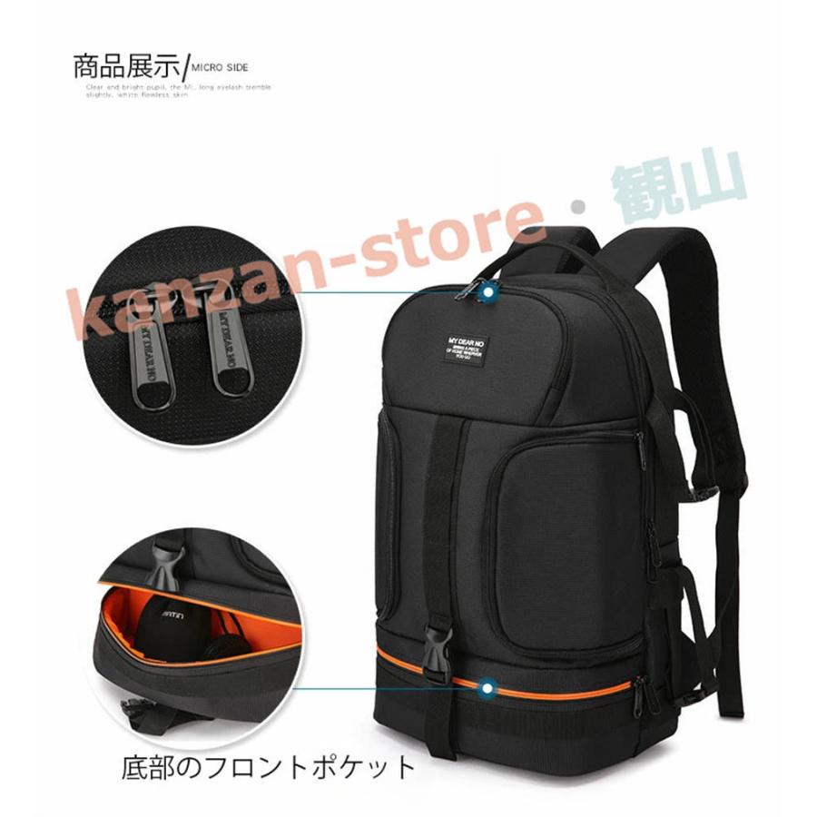 カメラバッグ PC収納 メンズ レディース カメラリュック 耐衝撃性