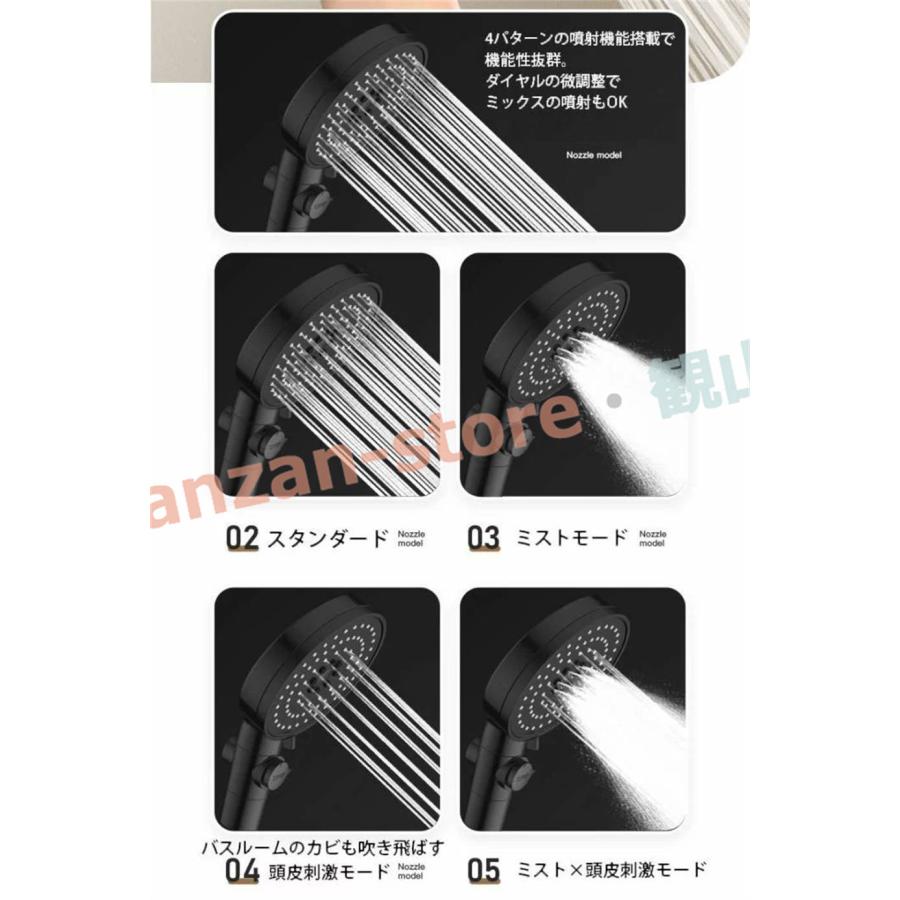 頭皮洗浄/浴びる美顔器】シャワーヘッド ニードルウォッシュ マイクロ