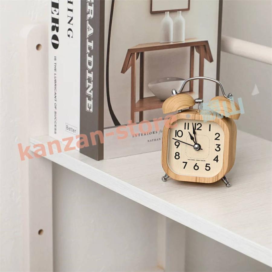 目覚まし時計 大音量 置き時計 おしゃれ 小さい 北欧 置時計