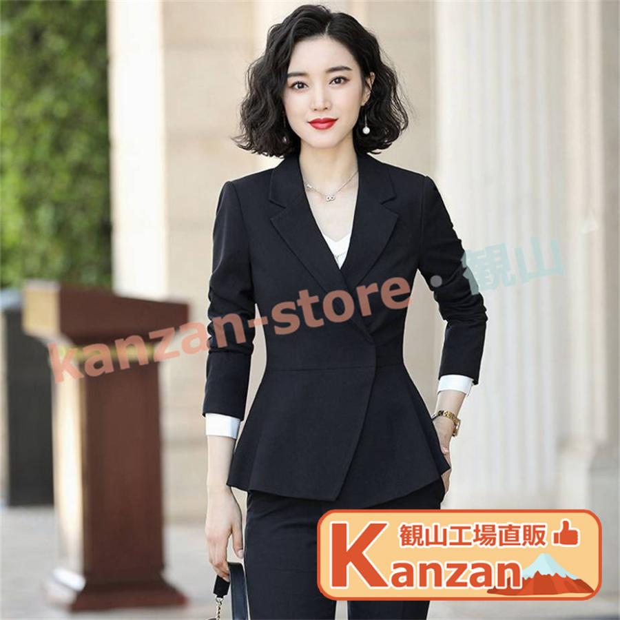 ブラック スーツ レディース フォーマル 卒業式 入学式 ママ