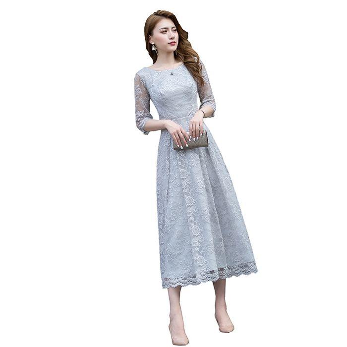 パーティードレス 花柄 総レース レースワンピ XS〜XXL ドレス