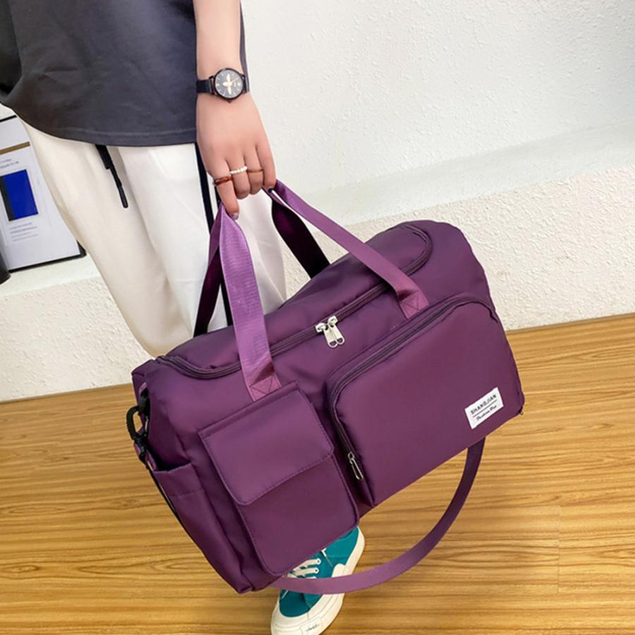 トートバッグ レディース 手提げ 肩掛け 通勤 通学 A4 仕切り ボストン