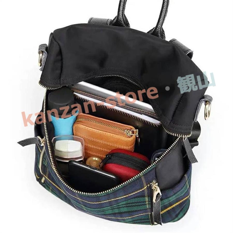 リュック リュックサック レディース 小さめ チェック柄