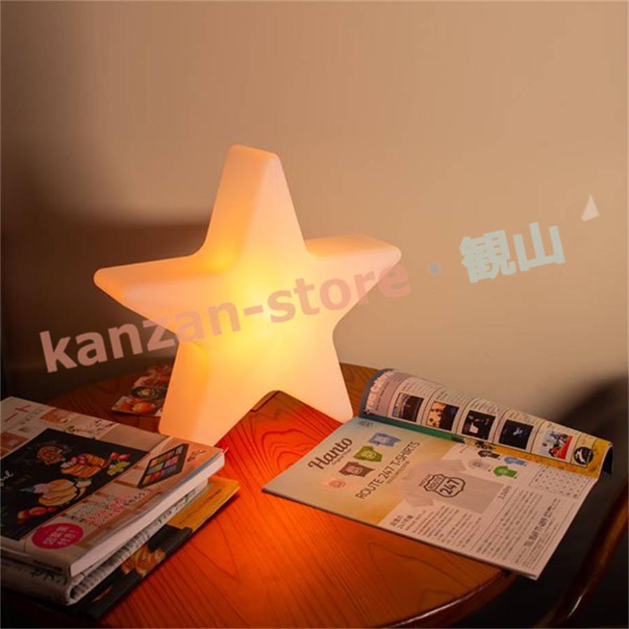 テーブルライト STAR LIGHT（スターライト） LED 照明 テーブル ライト スター 星 星型 防水 調光 コードレス 充電式 イルミネー｜kanzan-store｜15