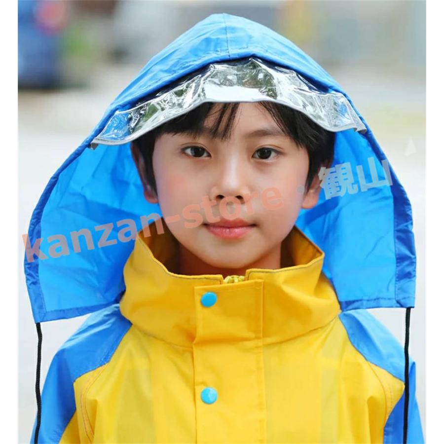 アイテム勢ぞろいキッズ レインウエア レインスーツ 女の子 キッズ パンツ キッズ フート付き 子供用 レインコート レイン 男女兼用 コート 男の子 透明 子ども用ファッション小物 子供 レインコート 恐竜 ランドセル対応 男の子 女の子 カッパ キッズレインウェア ポンチョ 雨具 かわいい 防水 透明ツバ 反射テープ