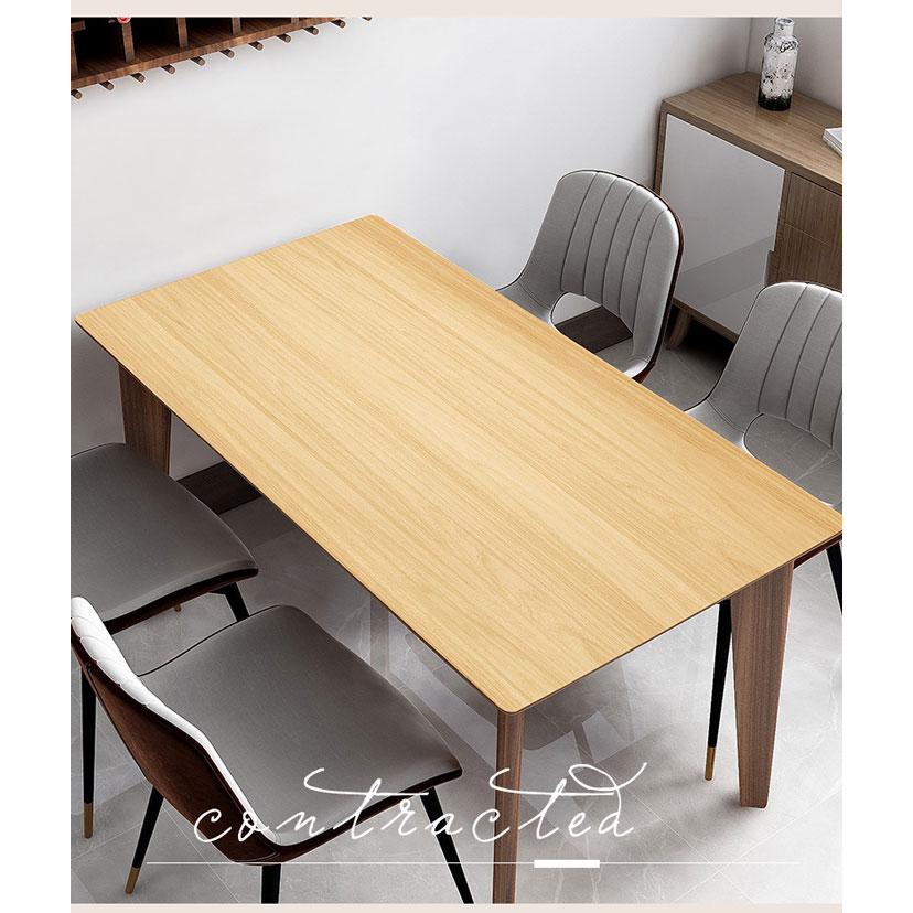 木目調 ダイニングテーブル 滑り止め付き 厚さ1.5mm/オーダー】テーブルマット 木目調 テーブルクロス PU 撥水