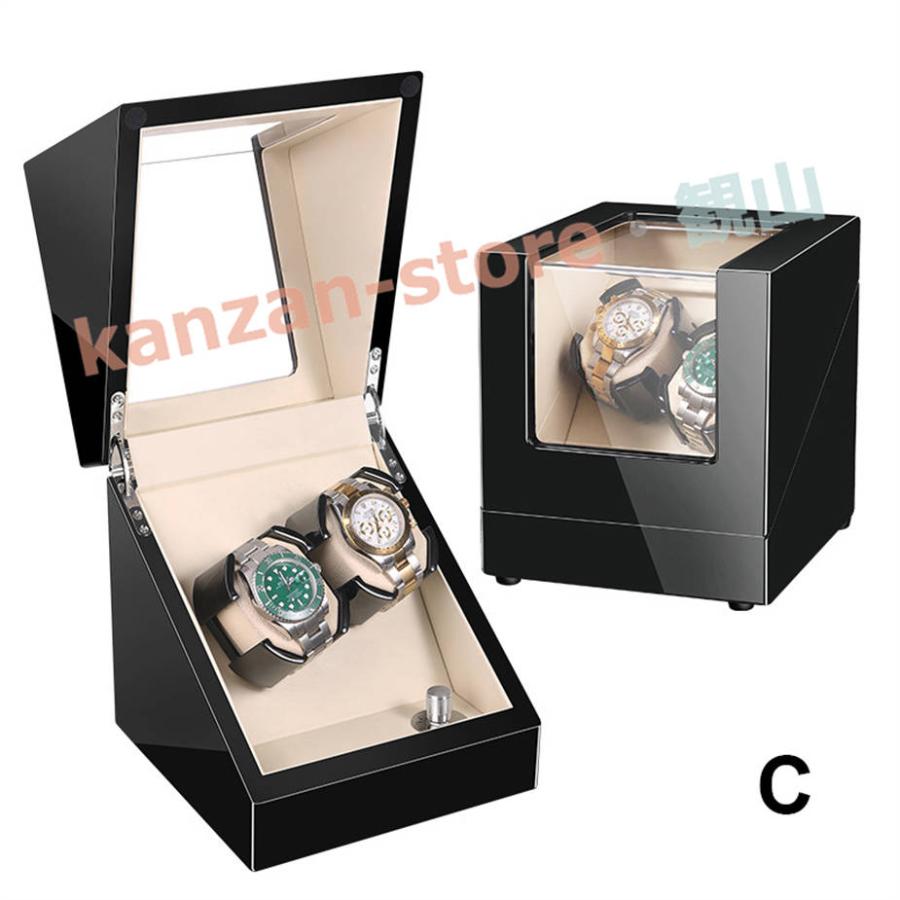 ワインディングマシーン 2本巻き 即納 上げ機 機械式 時計自動巻き上げ