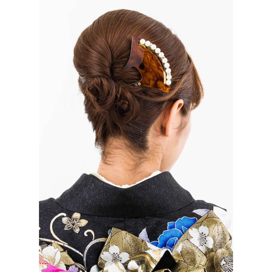 かんざし 髪飾り 和装 茶色 バチ型 扇 日本製 黒留袖 髪飾り 着物 結婚式 高級 末広 パール スワロフスキー :923616mb:成人式七五三 かんざし 髪飾り本舗 - 通販 - Yahoo!ショッピング