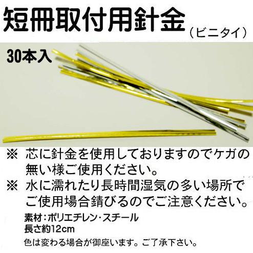 ビニール短冊（たんざく） 6色ビニール短冊 30枚入 雨に濡れても安心