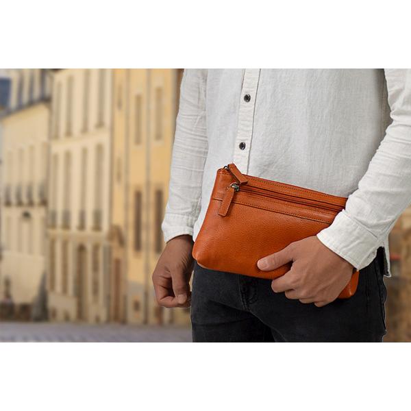 セカンドバッグ メンズ クラッチバッグ セカンドポーチ 日本製 本革