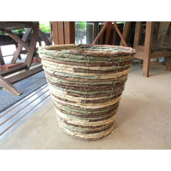 バスケット鉢カバー（迷彩）7号鉢サイズ 観葉植物 花鉢 プレゼント