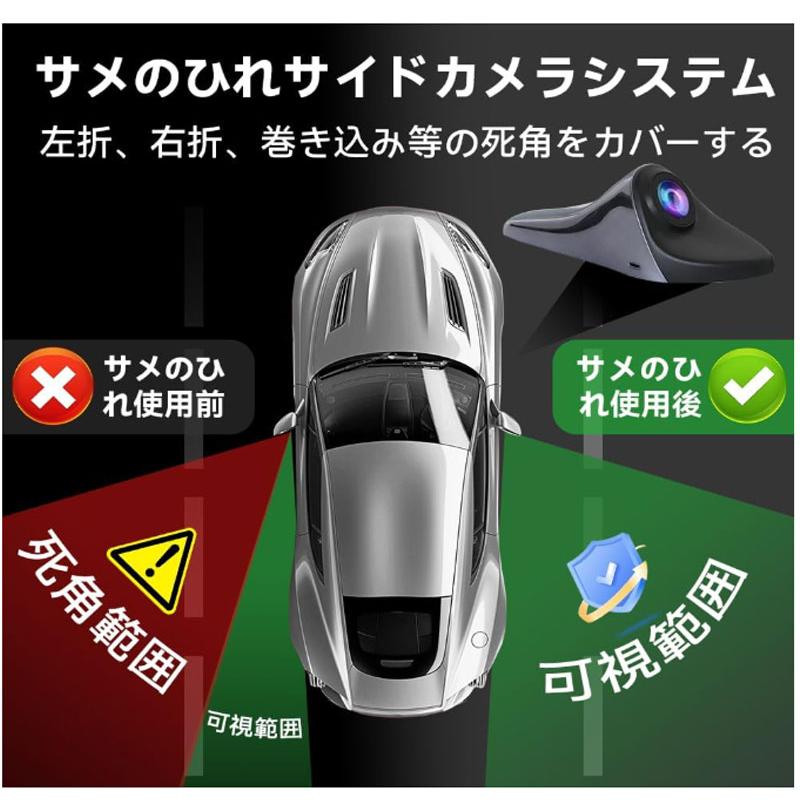 6.3インチ タッチスクリーン サイドカメラ サイドビュー ドライブ