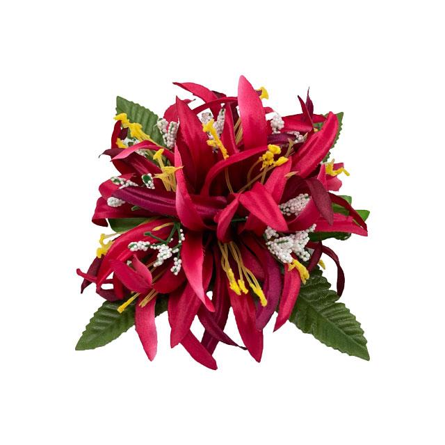 フラダンス スパイダーリリー レッドヘアークリップ 品番hp231 ハワイアンショップ カパリリ 通販 Yahoo ショッピング