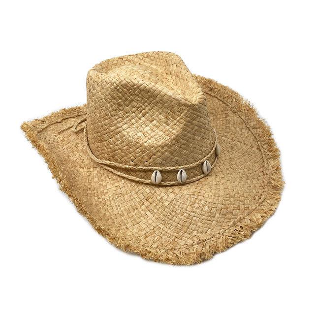 特価】パニオロ風ラフィアハット 品番HAT36 : ハワイアンショップ