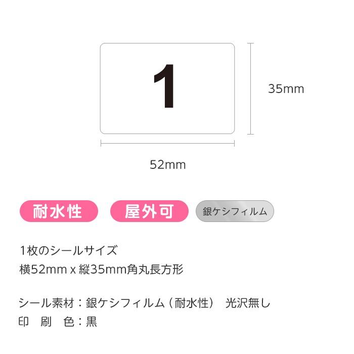 ナンバリングシール1 300 銀ケシフィルム 耐水性 5010 02 ラベル市場 通販 Yahoo ショッピング