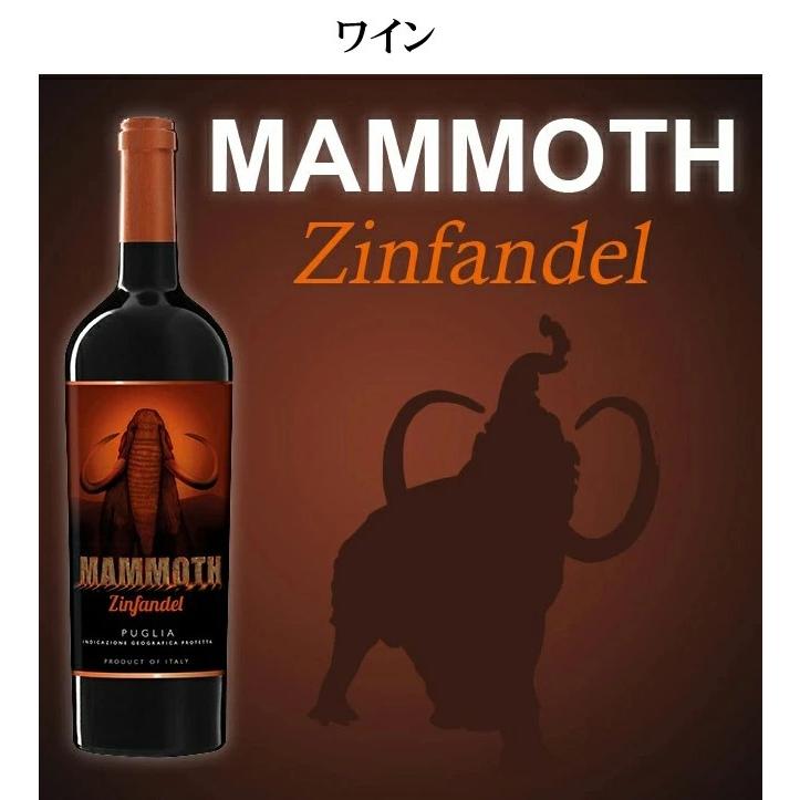 送料込み マンモス・ジンファンデル 6本セット／マーレ・マンニュム イタリア ワイン 750ml 赤 wine｜kappa-chianti｜07