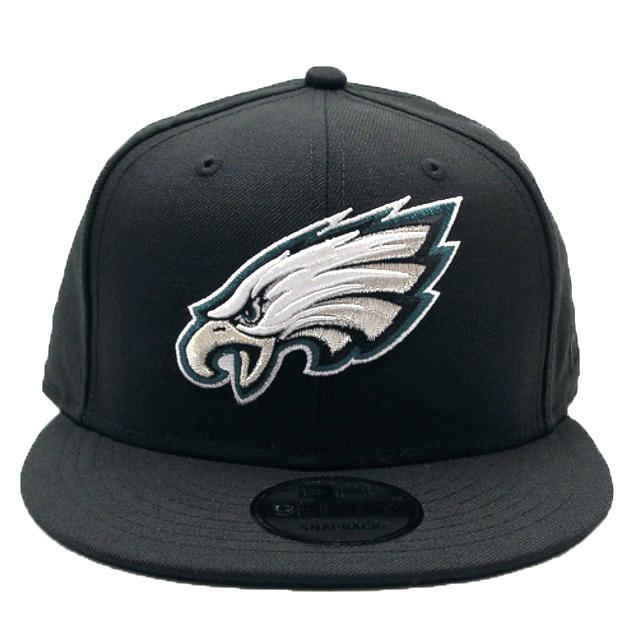 ニューエラ NEWERA 帽子 9FIFTY NFL フィラデルフィア・イーグルス ブラック × チームカラー｜kappacraft｜03