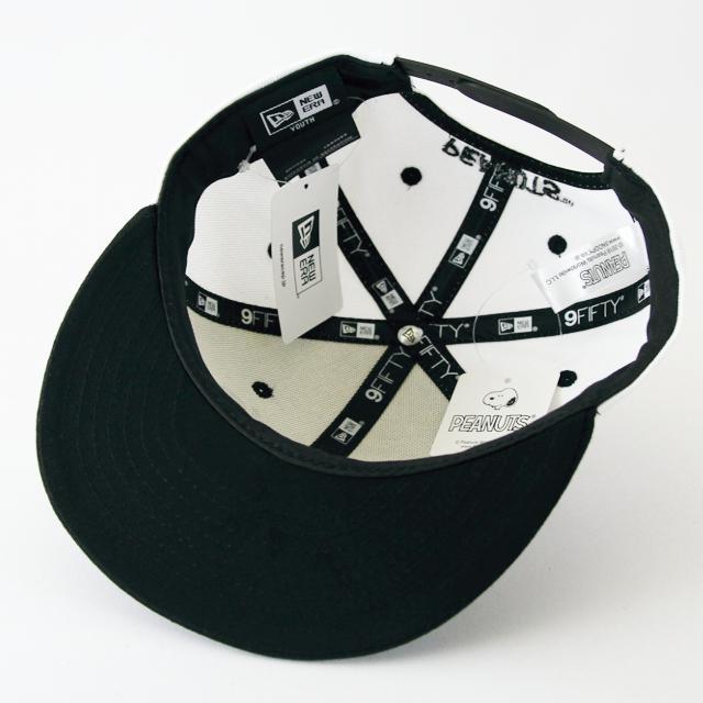 Kids 子供用 ニューエラ Newera Peanuts コラボ 帽子 Youth 9fifty Peanuts スヌーピー オン ロゴ ホワイト 11914484 河童クラフトyahoo 店 通販 Yahoo ショッピング