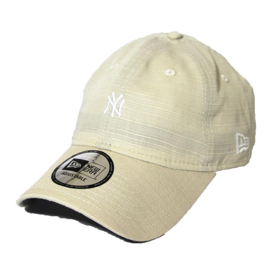 ニューエラ Newera 帽子 9thirty シャンタン ニューヨーク ヤンキース ミニロゴ ベージュ グレーアンダーバイザー 河童クラフトyahoo 店 通販 Yahoo ショッピング