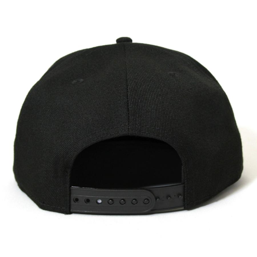 ニューエラ NEWERA 帽子 9FIFTY ニューヨーク・ヤンキース ブラック × ブラック｜kappacraft｜04