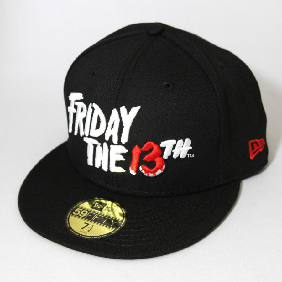 ニューエラ Newera ホラームービー コラボ キャップ 59fifty ホラームービー Friday The 13th タイトル ブラック 河童クラフトyahoo 店 通販 Yahoo ショッピング