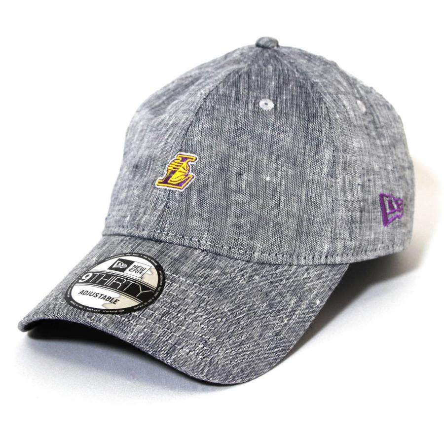 ニューエラ Newera 帽子 930 9thirty ロサンゼルス レイカーズ リネンシャンブレー ミニロゴ ネイビー 河童クラフトyahoo 店 通販 Yahoo ショッピング