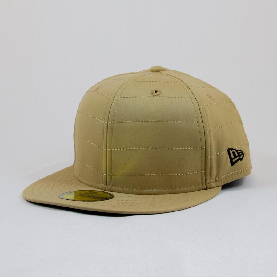 ニューエラ NEWERA キャップ 59FIFTY QUILTING キルティング カーキ