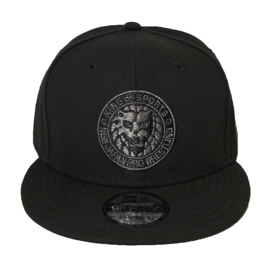 ニューエラ 9FIFTY 新日本プロレス ライオンマーク ブラック
