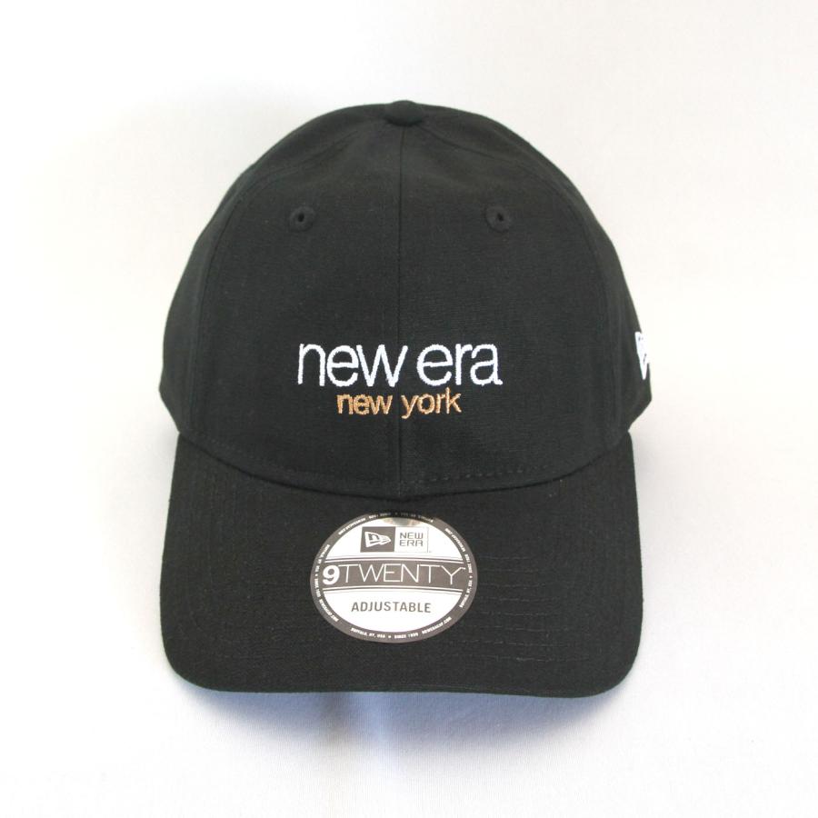 ニューエラ NewEra 帽子 920 9TWENTY Duck Canvas ダックキャンバス new era new york ブラック｜kappacraft｜02