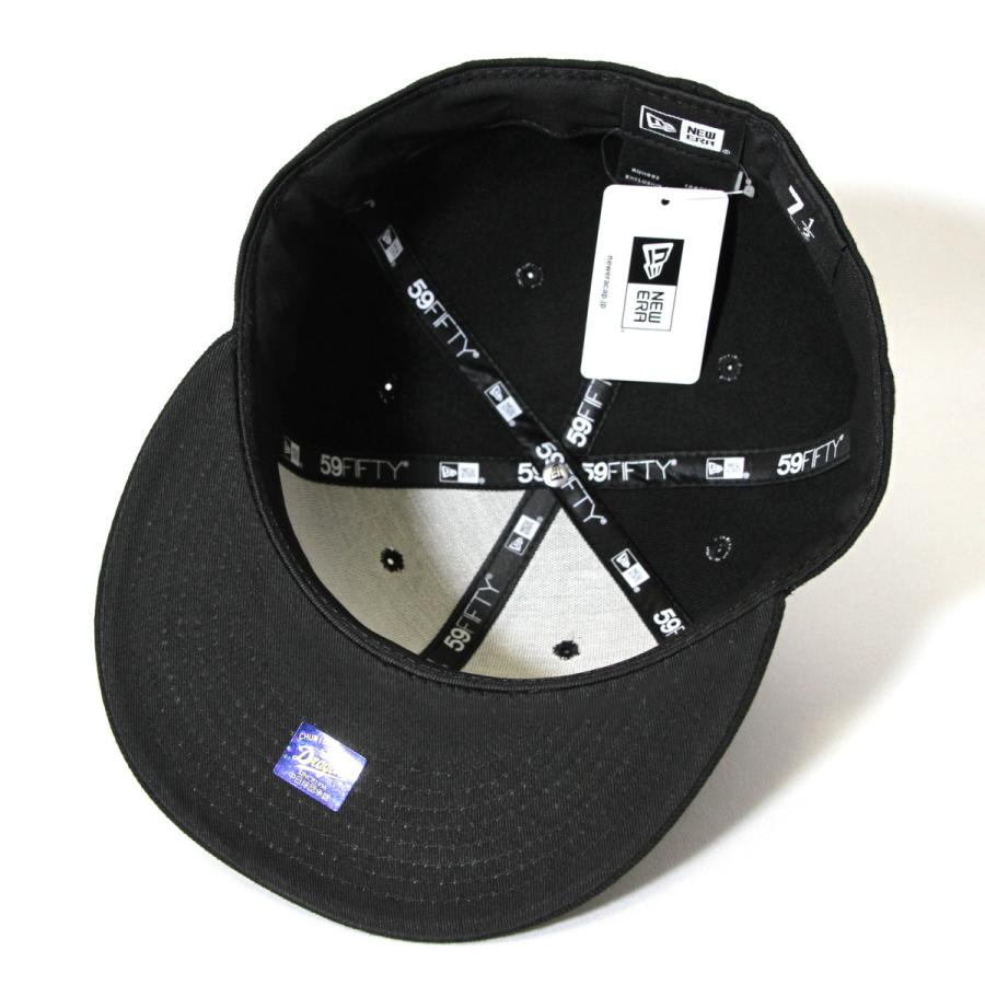 ニューエラ NEWERA 帽子 59FIFTY 中日ドラゴンズ ブラック × スノーホワイト｜kappacraft｜05