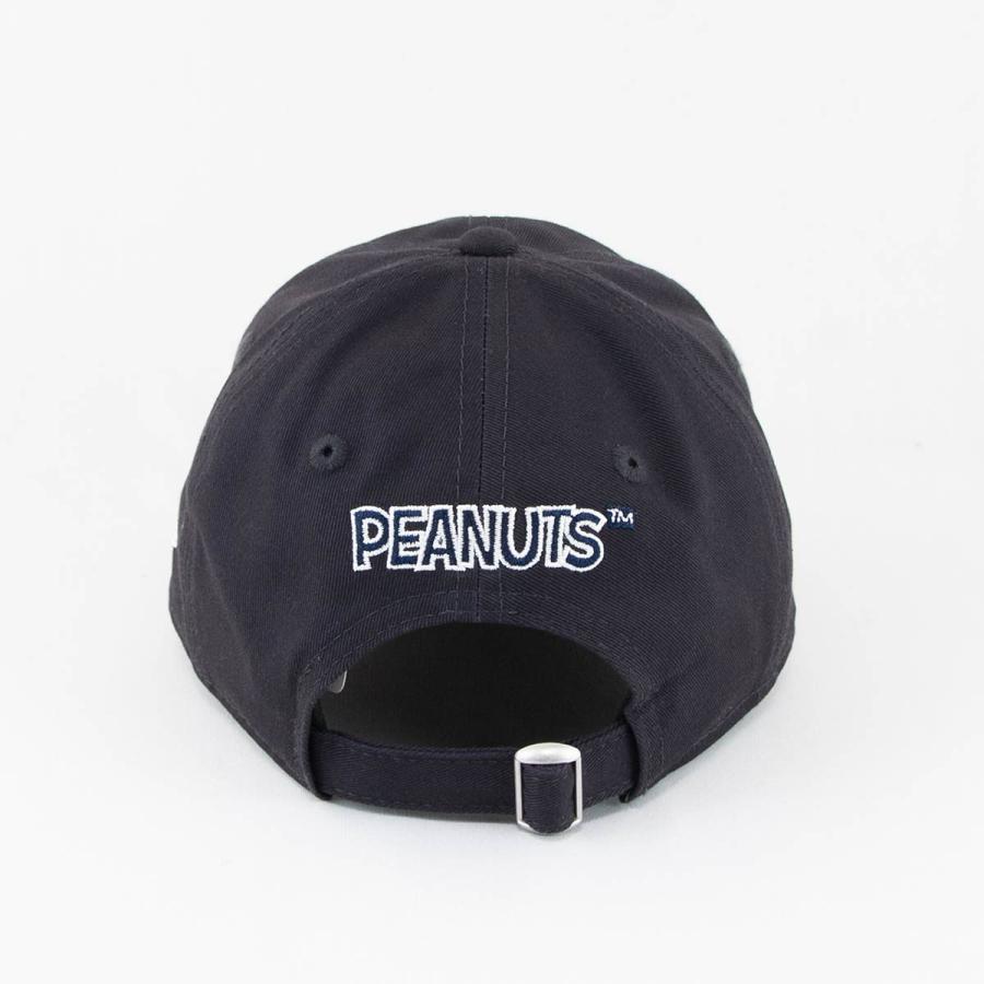 KIDS 子供用 ニューエラ NEWERA xPEANUTS コラボ スヌーピー 帽子 Youth 9TWENTY PEANUTS ピーナッツ スヌーピー ウッドストック ネイビー｜kappacraft｜04