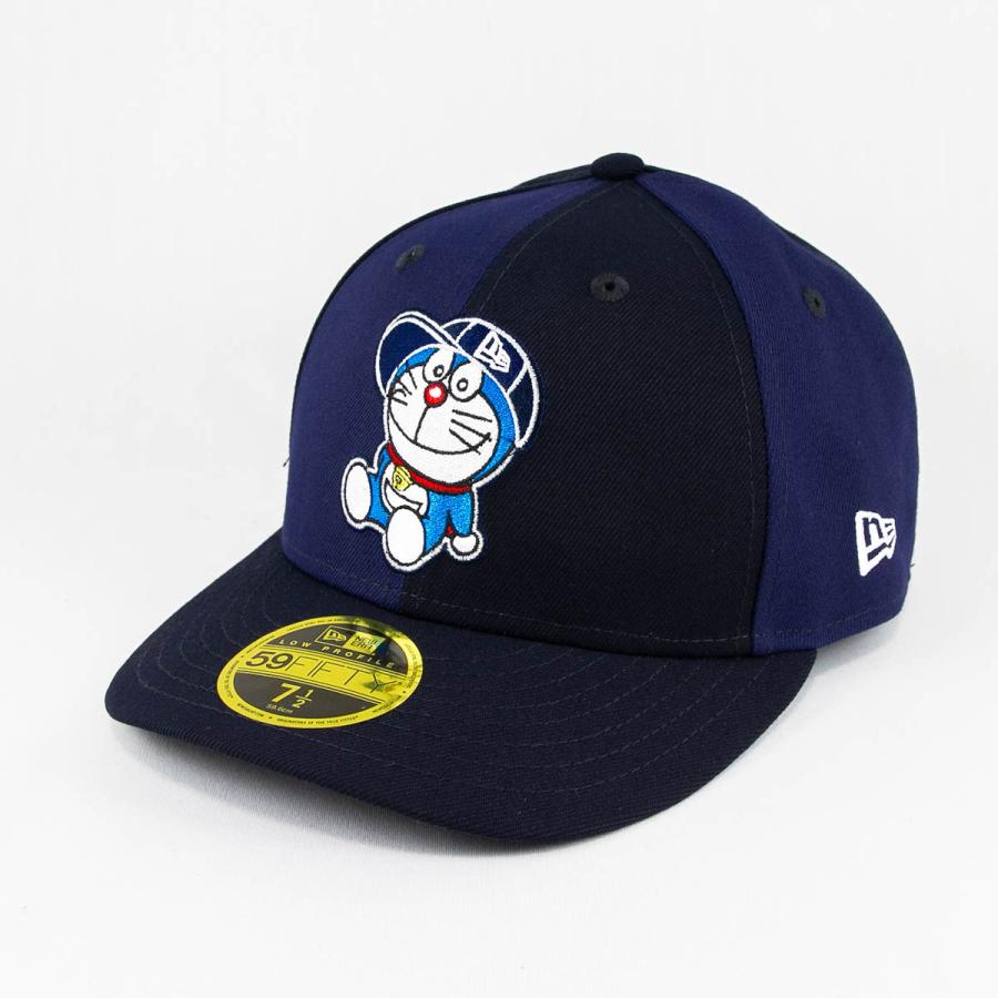NEW ERA ニューエラ ドラえもん コラボキャップ 59FIFTY ネイビー NEW ERA（ニューエラ） ニューエラ×ドラえもん コラボ newera LP