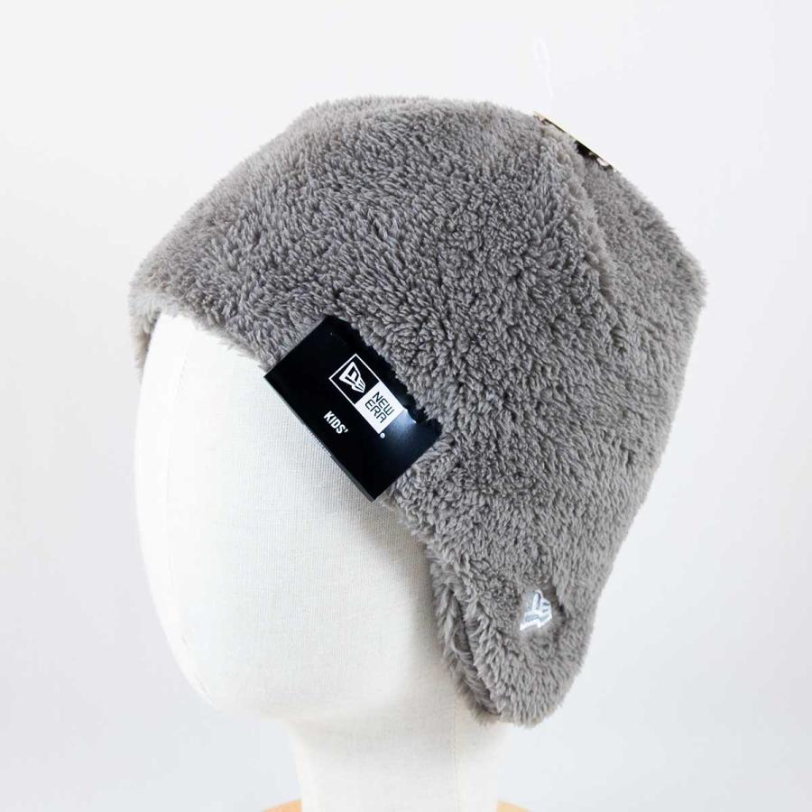 NEW ERA（ニューエラ） 帽子 イヤーフラップ ビーニー ミンクフリース