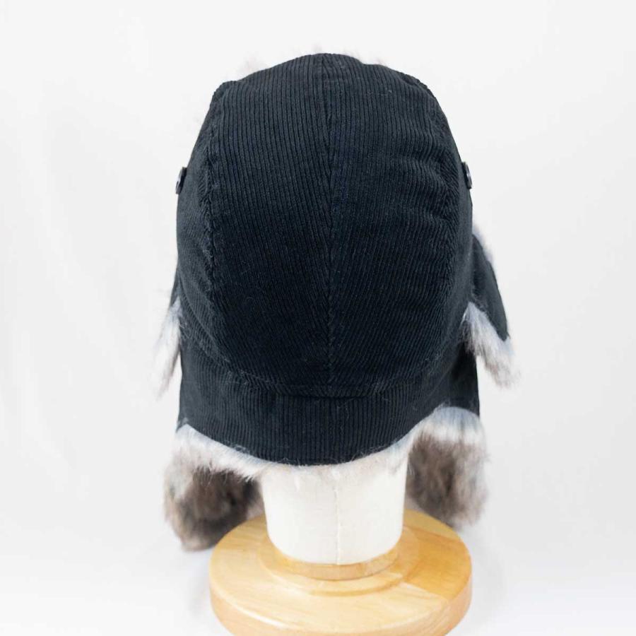 子供用 ニューエラ New Era NEW ERA 帽子 キッズ Kid's トラッパー コーデュロイ ブラックの画像