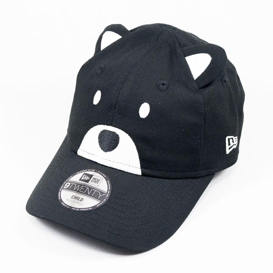 NEW ERA（ニューエラ） キッズ Child 9TWENTY 豆柴 Mameshiba ブラック