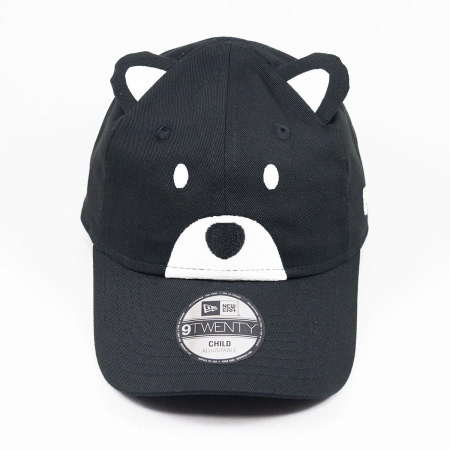 NEW ERA（ニューエラ） キッズ Child 9TWENTY 豆柴 Mameshiba ブラック