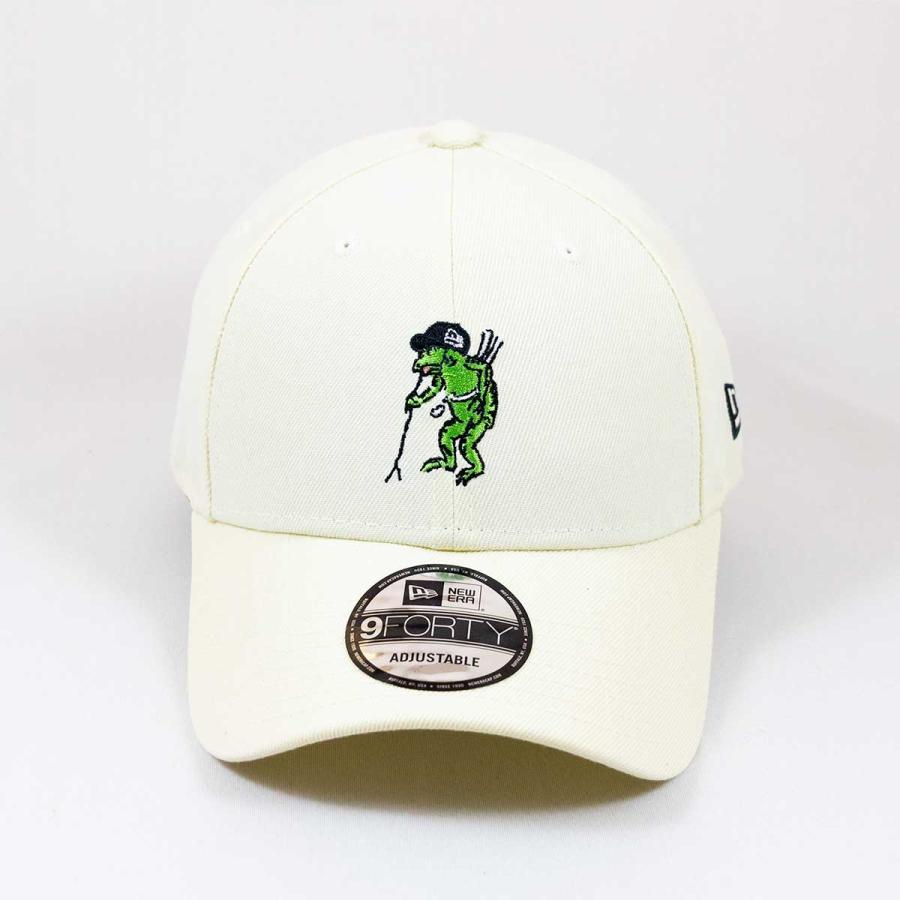 帽子 OFF-WHITE Hardcore Carav Baseball Cap LOW STRAP CAP -OFF WHITE x GREEN- | PICKLES ON