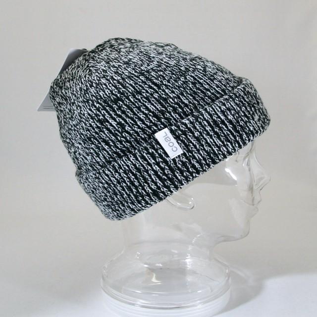 COAL（コール） ニットキャップ ビーニー 帽子 The Frena Black Marl