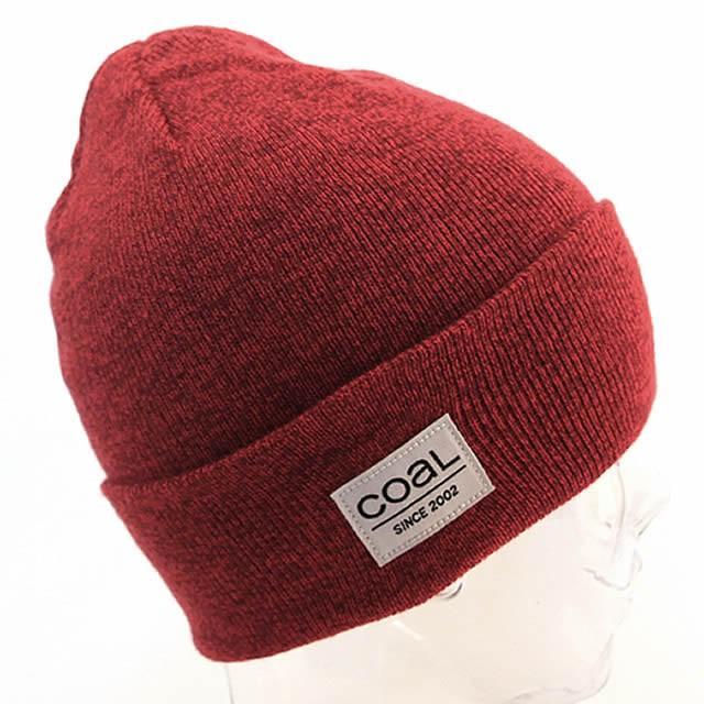 COAL（コール） ニットキャップ ビーニー 帽子 The Standard Red Marl