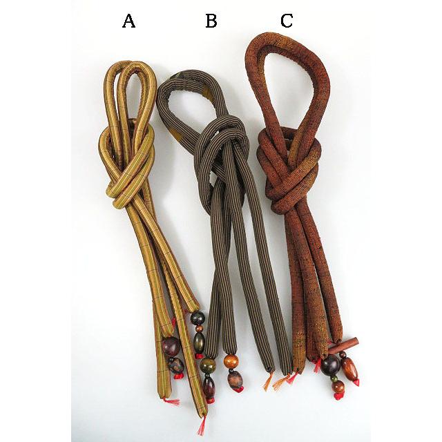 手作り 正絹丸紐 一閑張籠バッグ用持ち手紐 2本1組 太紐 約１２０ｃｍ Wac11 唐花庵 通販 Yahoo ショッピング