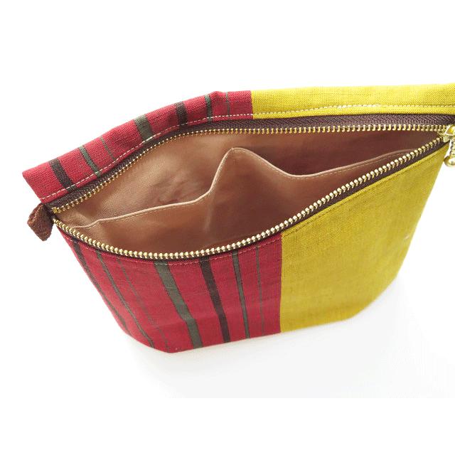 ファスナーポーチ　989 ハンドメイド ファスナーポーチ989 ハンドメイド