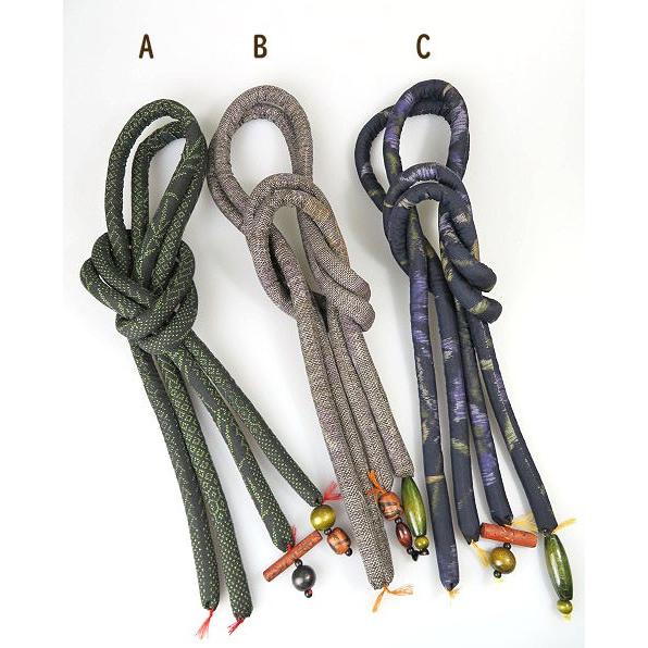 手作り 正絹丸紐 一閑張籠バッグ用持ち手紐 2本1組 太紐 約１２０ｃｍ Woh 唐花庵 通販 Yahoo ショッピング