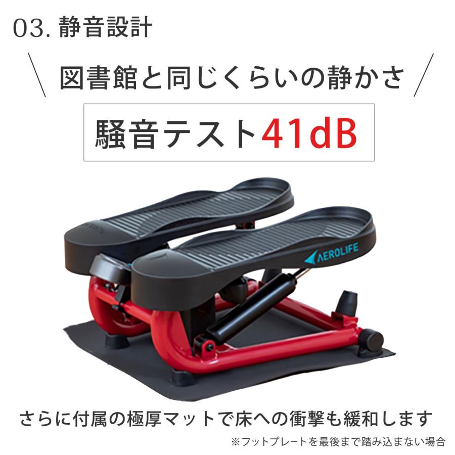 AEROLIFE（エアロライフ） ステッパー ストレッチステッパー 足ふみ 筋
