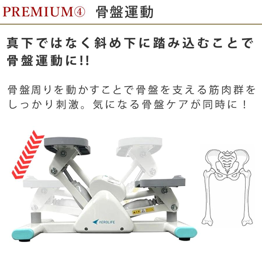 AEROLIFE（エアロライフ） サイドステッパー プレミアムライト70
