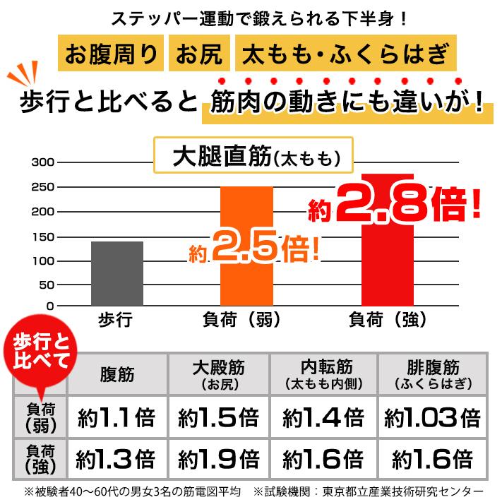 ステッパー 負荷調節 サイドステッパー THE MAX20 エアロライフ 健康器具 ダイエット 負荷調整 静音 有酸素運動 エクササイズ 足ふみ | AEROLIFE | 09