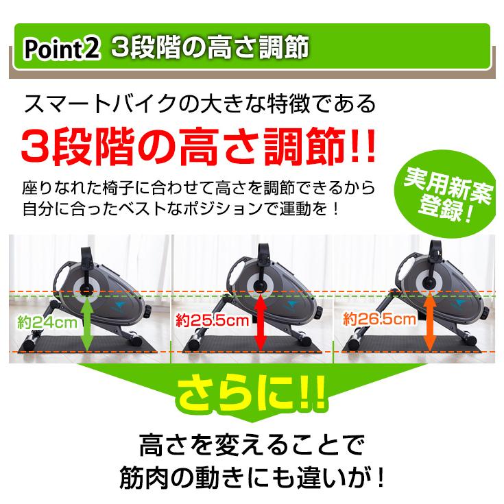 エアロバイク サイクルマシン エアロライフ スマートバイク ステッパー