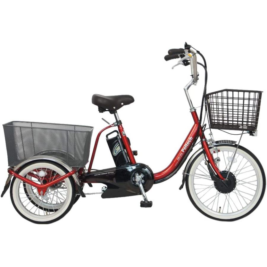 PELTECH TDR-163L 8ah 16型 電動アシスト三輪車 3輪車 PELTECH TDR-163L 8ah 16型 電動アシスト三輪車 3輪車