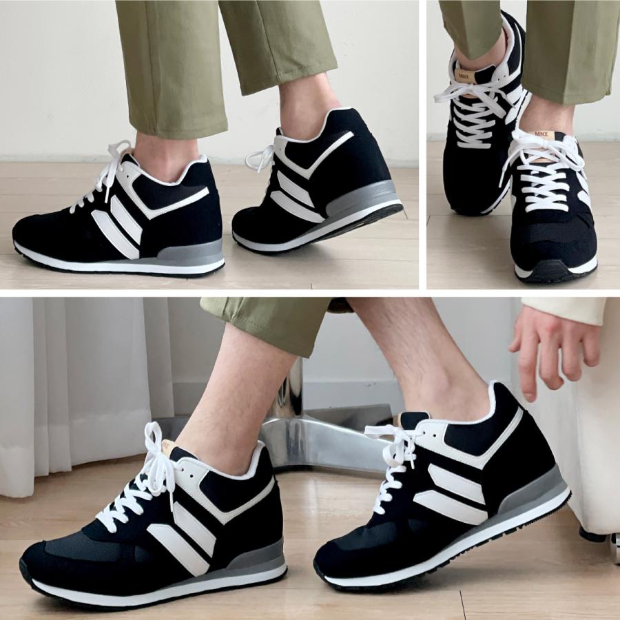 シークレットスニーカー シークレットシューズ 9cmアップ メンズ