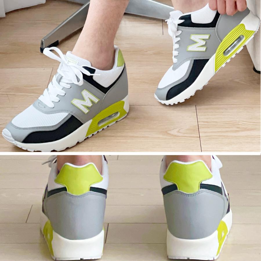 シークレットスニーカー 10cmアップ インヒール メンズ シークレットスニーカー 10cmアップ インヒール メンズ