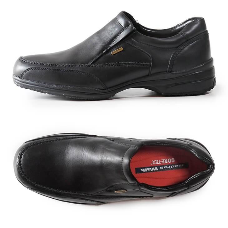 【本革・マドラス製】【全2色】シークレットシューズ 5cmアップ スリッポン 軽量・防水 spmw5482 madras（マドラス） マドラス製 シークレットシューズ 5cmアップ